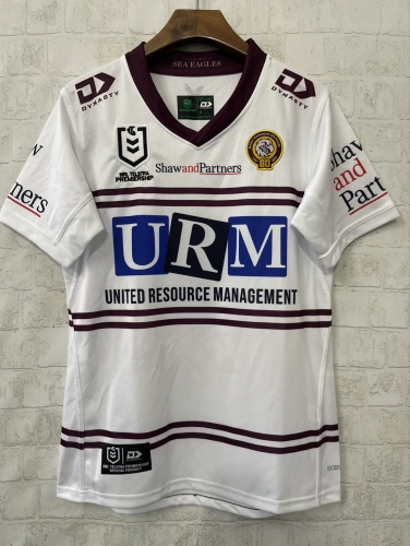 2026 Manly-Warringah Sea Eagles Away White Thailand Rugby Shirts-805
