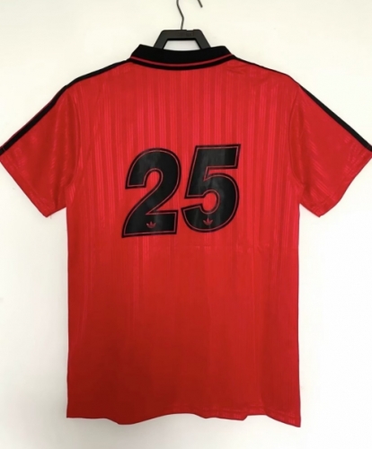 2025/26 Oasis Red #25 Thailand Soccer Jersey AAA-811