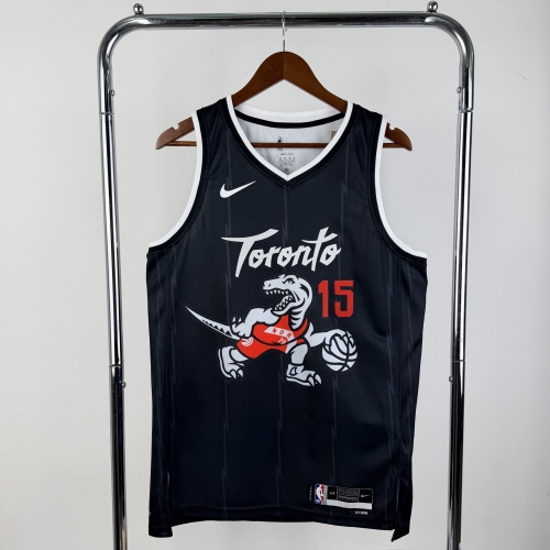 2026 Season City Version NBA Toronto Raptors Black #15 Jersey-311