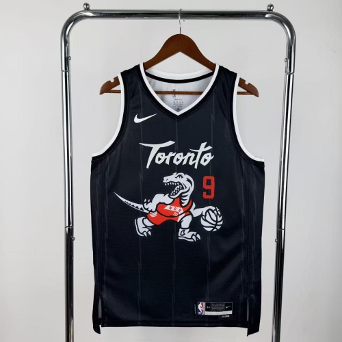 2026 Season City Version NBA Toronto Raptors Black #9 Jersey-311