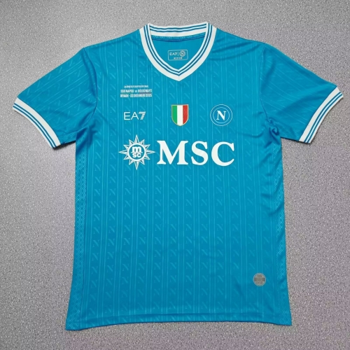 2025/26 Super Cup Version Napoli Blue Thailand Soccer Jersey AAA-07/23