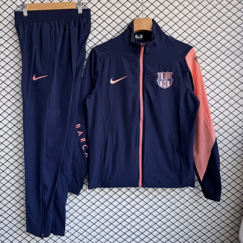 2026/27 Barcelona Royal Blue Soccer Windbreaker Uniform-709