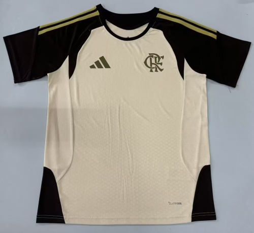 2026/27 CR Flamengo Rice Yellow Thailand Soccer Training Jerseys-908/510