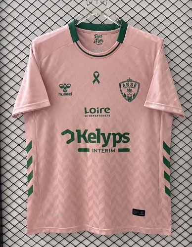 2025/26 Special Version AS Saint-Étienne Pink Thailand Soccer Jersey AAA-1030