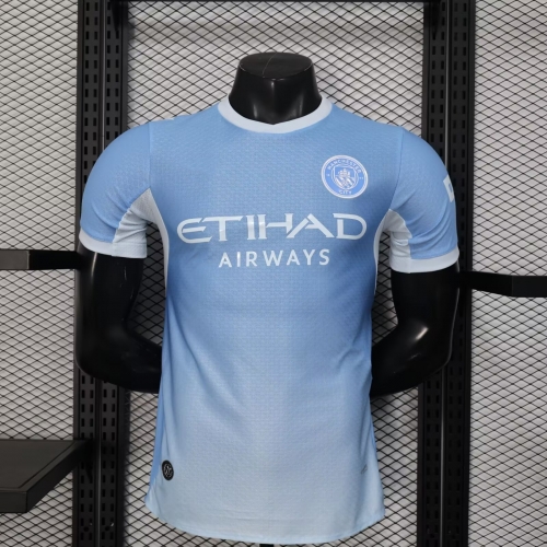 Player Version 2026/27 Manchester City Home Blue Thailand Soccer Jersey AAA-88/308