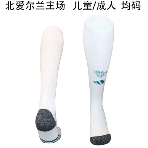 2026/27 Northern Ireland Home White Adult/Kids Thailand Soccer Socks