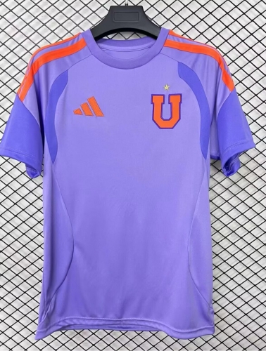 2026/27 Club Universidad de Chile Purple Thailand Soccer Training Jerseys-95