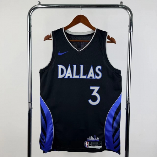 2026 Season City Version Dallas Mavericks Black #3 NBA Jersey-311