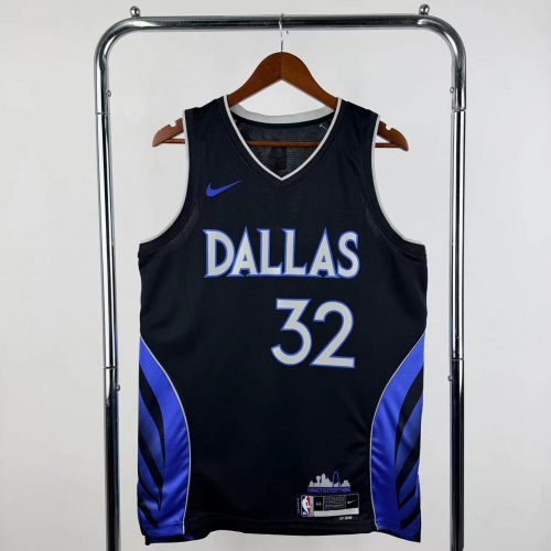 2026 Season City Version Dallas Mavericks Black #32 NBA Jersey-311