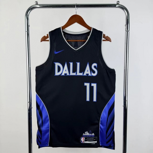 2026 Season City Version Dallas Mavericks Black #11 NBA Jersey-311