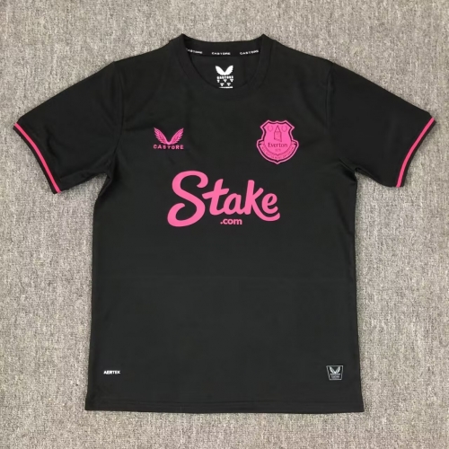 2025/26 Everton 3nd Away Black Thailand Soccer Jersey AAA-BL