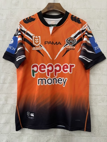 2026 West Tiger Home Orange Thailand Rugby Shirts-805