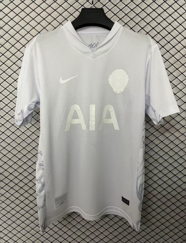 125th Commemorative Version Tottenham Hotspur Gray White Soccer Jersey AAA-95/2173