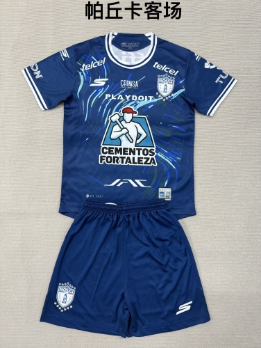 2025/26 CF Pachuca Away Royal Blue Soccer Uniform-208