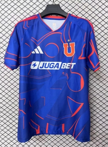 2026/27 Club Universidad de Chile Home Blue Thailand Soccer Jersey AAA-95