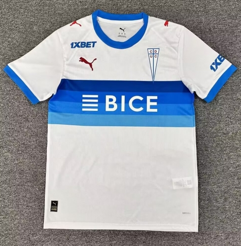 2026/27 Universidad Católica Home Blue & White Thailand Soccer Jersey-95/1040/301