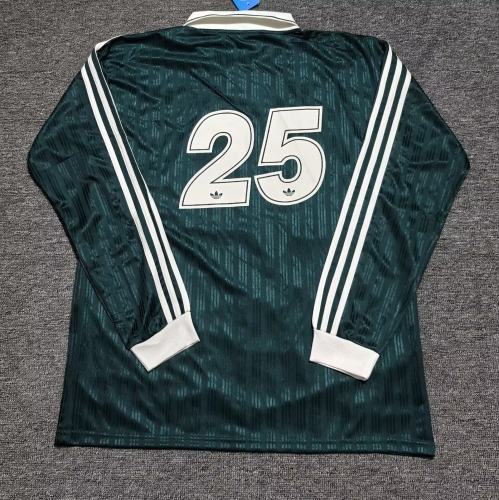 2026/27 Oasis Green #25 LS Thailand Soccer Jersey AAA-23