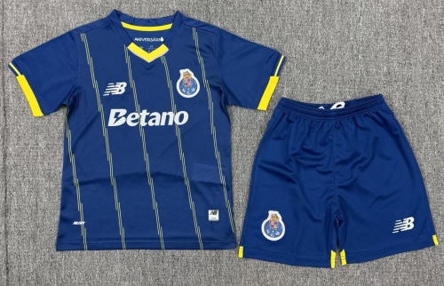 Kids 2025/26 Porto 3nd Away Royal Blue Kids/Youth Soccer Uniform-522/208
