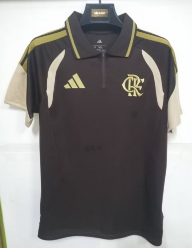 2026/27 Flamengo Coffee Brown Thailand Polo Shirts-1116