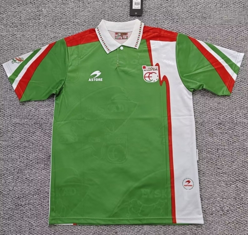 93/94 Retro Version Basque Green Soccer Jersey AAA-301