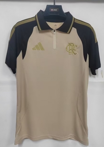 2026/27 Flamengo Rice Yellow Thailand Polo Shirts-1116