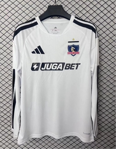2026/27 Colo-Colo Home White LS Thailand Soccer Jersey AAA-95/410