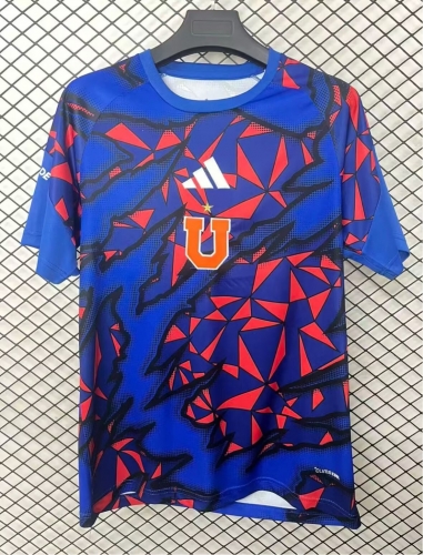 2026/27 Club Universidad de Chile Blue Thailand Pre-Match Soccer Jersey AAA-95/301