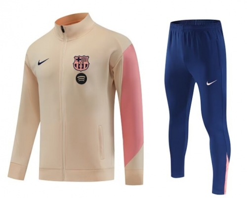 2025/26 Barcelona Rice Yellow Thailand Soccer Jacket Uniform-GDP