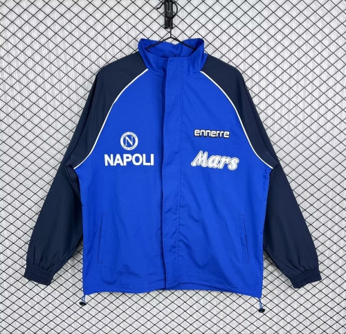 1989 Retro Version Napoli Blue Windbreaker Hoodies Top-503