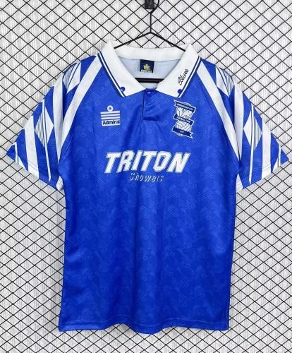 93/94 Retro Version Birmingham City Home Blue Soccer Jersey AAA-503