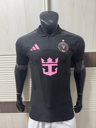 With Star Player Version 2026/27 Inter Miami CF Away Black Thailand Soccer Jersey AAA-308/MY