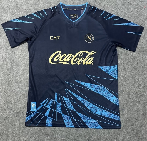 2026/27 Napoli Royal Blue Thailand Pre-match Soccer Jersey AAA-07