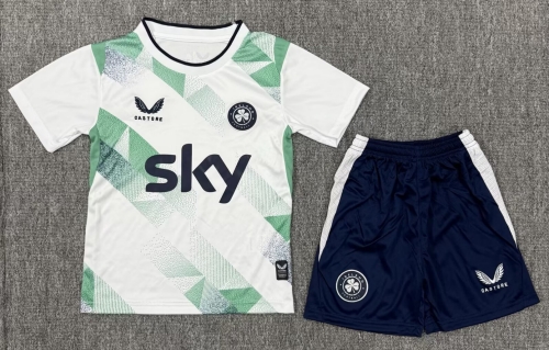 Kids 2026/27 Ireland Away White Kids/Youth Thailand Soccer Uniform-522/40/530