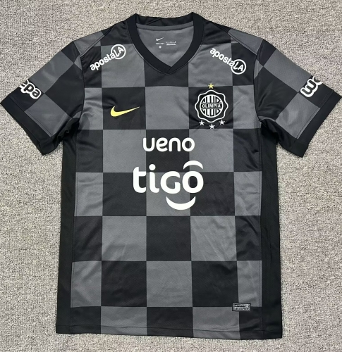 2026/27 Olimpia Black & Gray Thailand Soccer Jersey AAA-1040/503