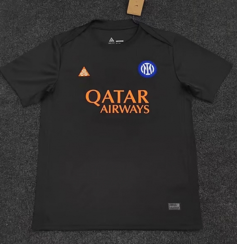 2026/27 Inter Milan Black Thailand Training Soccer Jersey AAA-312/23