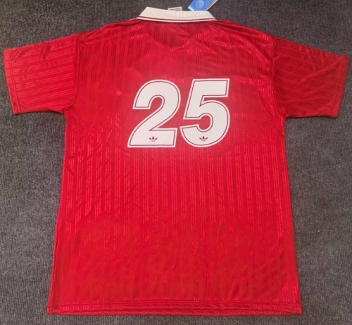 2026/27 Oasis Red #25 Thailand Soccer Jersey AAA-312