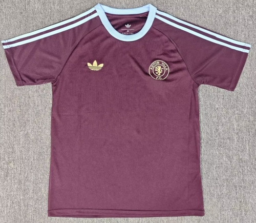 2026/27 Aston Villa Red Casual T-Shirts-BL