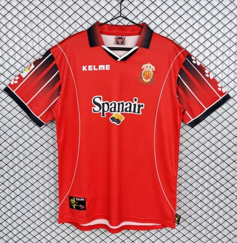 98/99 Retro Version RCD Mallorca Home Red Thailand Soccer Jerseys AAA-503