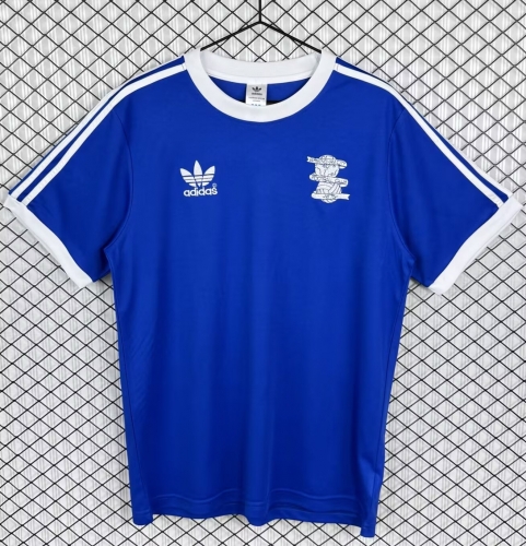77/78 Retro Version Birmingham City Home Blue Soccer Jersey AAA-503