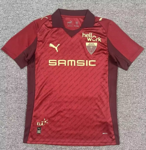 125th Commemorative Version 2026/27 Stade Rennais Red Thailand Soccer jersey AAA-1040