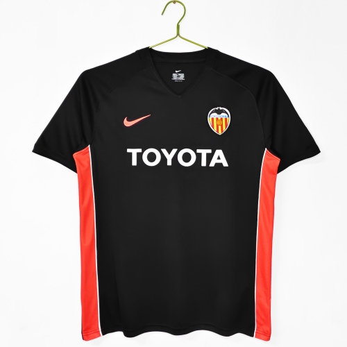 2006/07 Retro Version Valencia Black Thailand Soccer Jersey AAA-DG/503/710