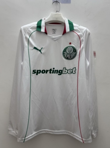 2026/27 SE Palmeiras Away White LS Thailand Soccer Jersey AAA-410