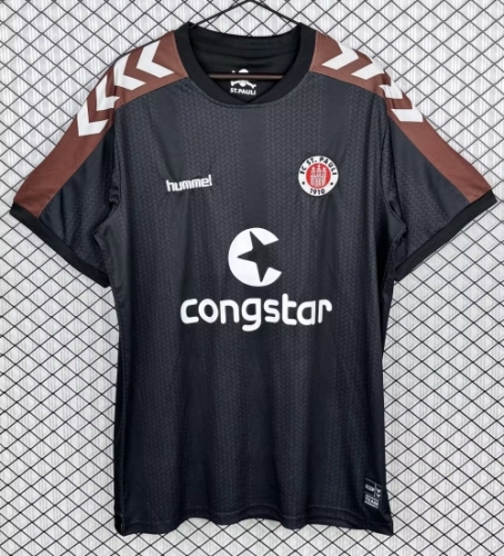 15/16 Retro Version FC St. Pauli Home Black Thailand Soccer Jersey AAA-503