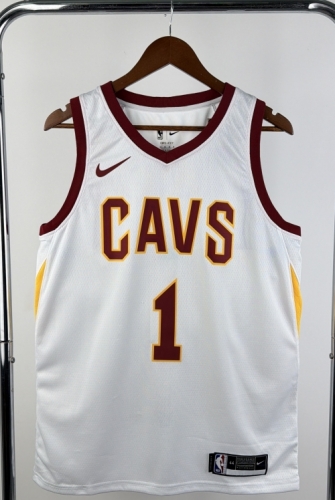 NBA Cleveland Cavaliers NBA White #1 Jersey-311