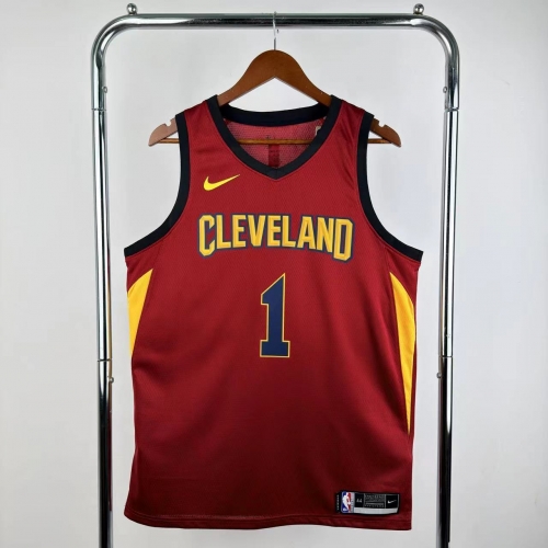 17 Retro Version Cleveland Cavaliers NBA Red #1 Jersey-311