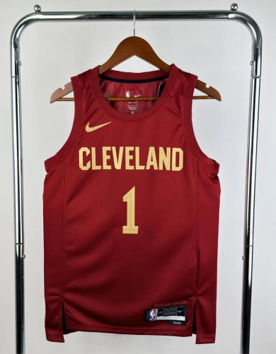 2023 Season Cleveland Cavaliers NBA Red #1 Jersey-311