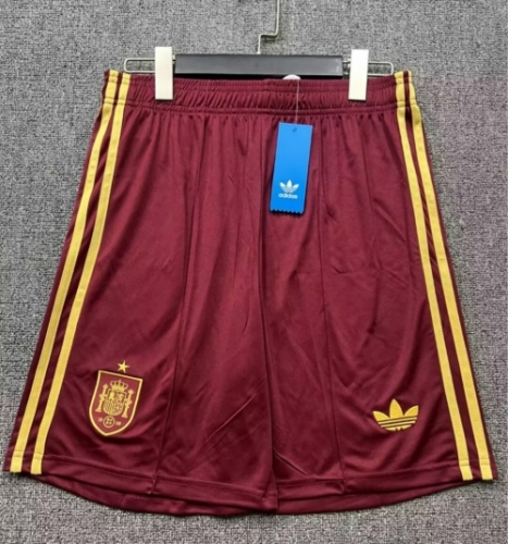 2026/27 Spain Away Red Thailand Soccer Shorts-315