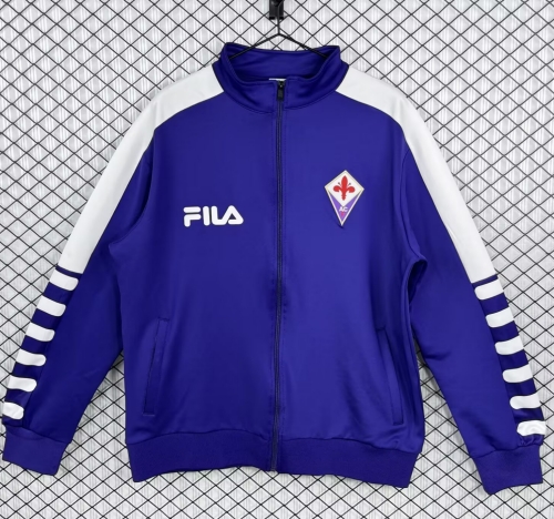 99/00 Retro Version Fiorentina Home Purple & Blue Soccer Jacket Top-503