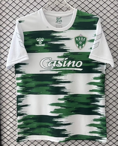 2026/27 AS Saint-Étienne Away White & Green Thailand Soccer Jersey AAA-30