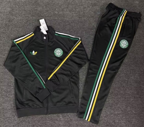 2026/27 Celtic Black Soccer Jacket Uniform-522